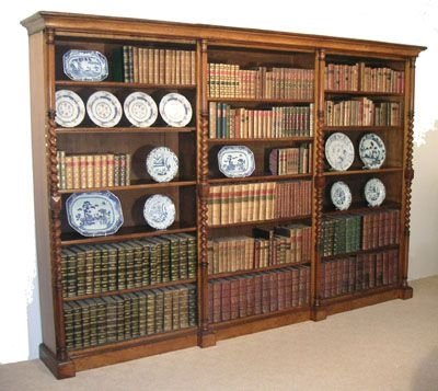 Oak Open Bookcase